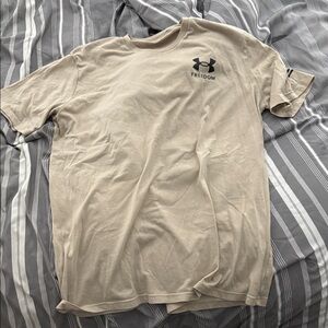 Under Armour Men's Freedom Tee - Beige